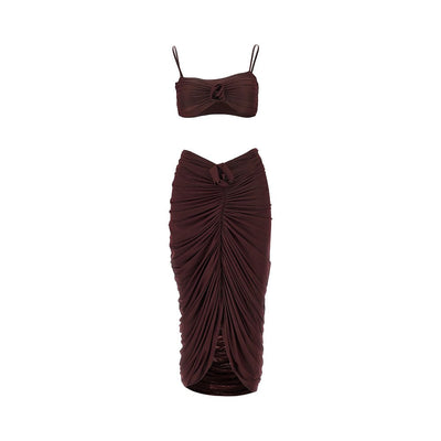 medusa stretch lycra co-ord set
