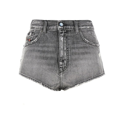 de-lunar denim shorts