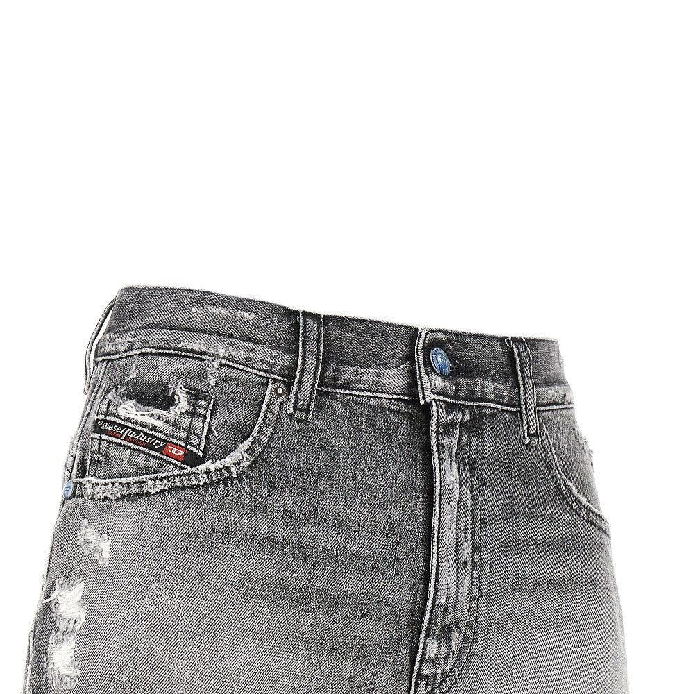 DIESEL 26 de-lunar denim shorts