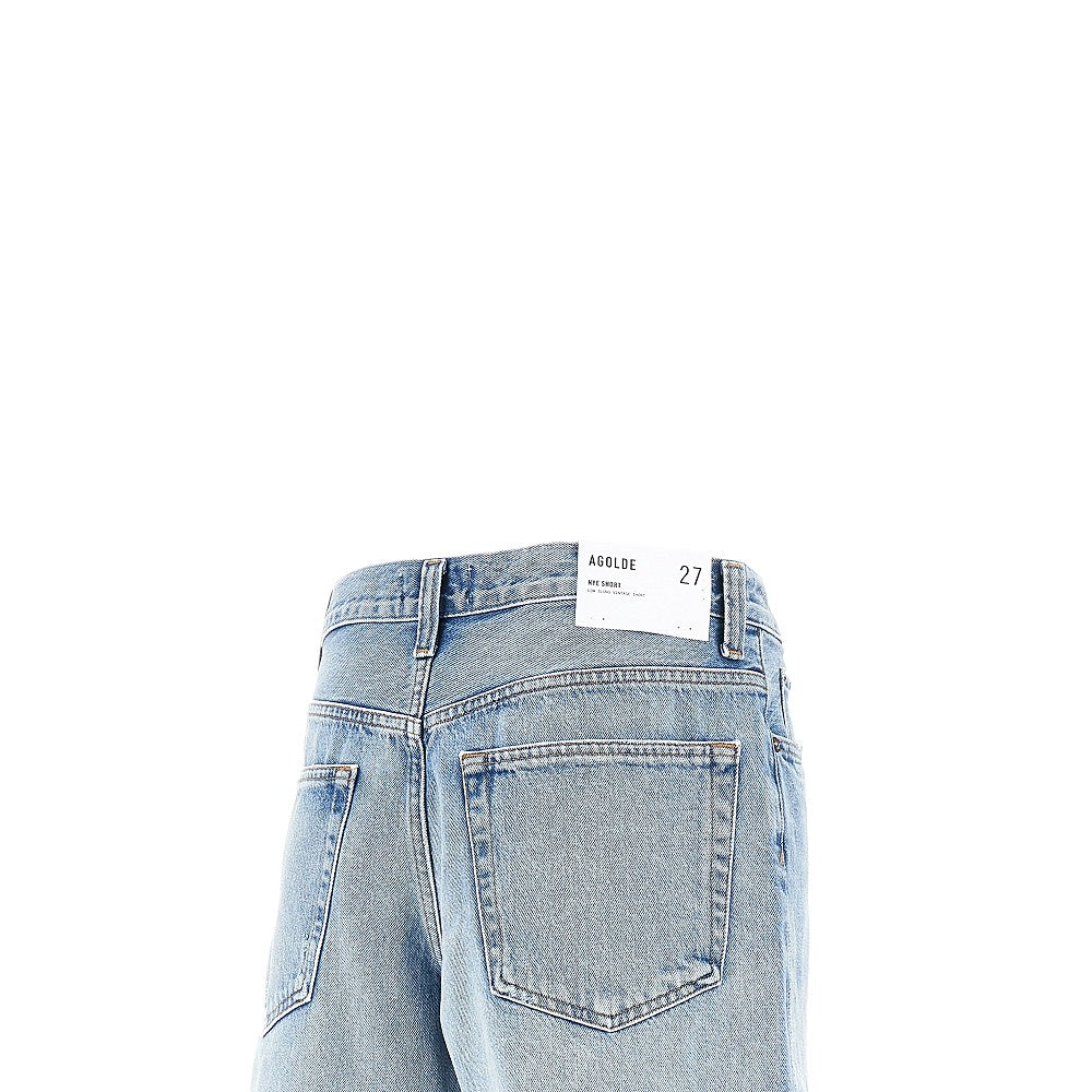 AGOLDE 25 nye denim shorts