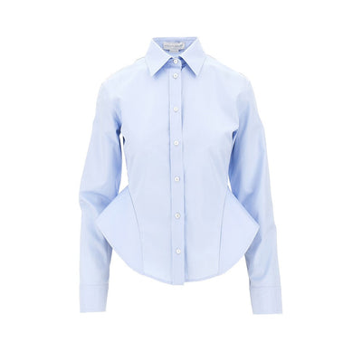 poplin basque shirt