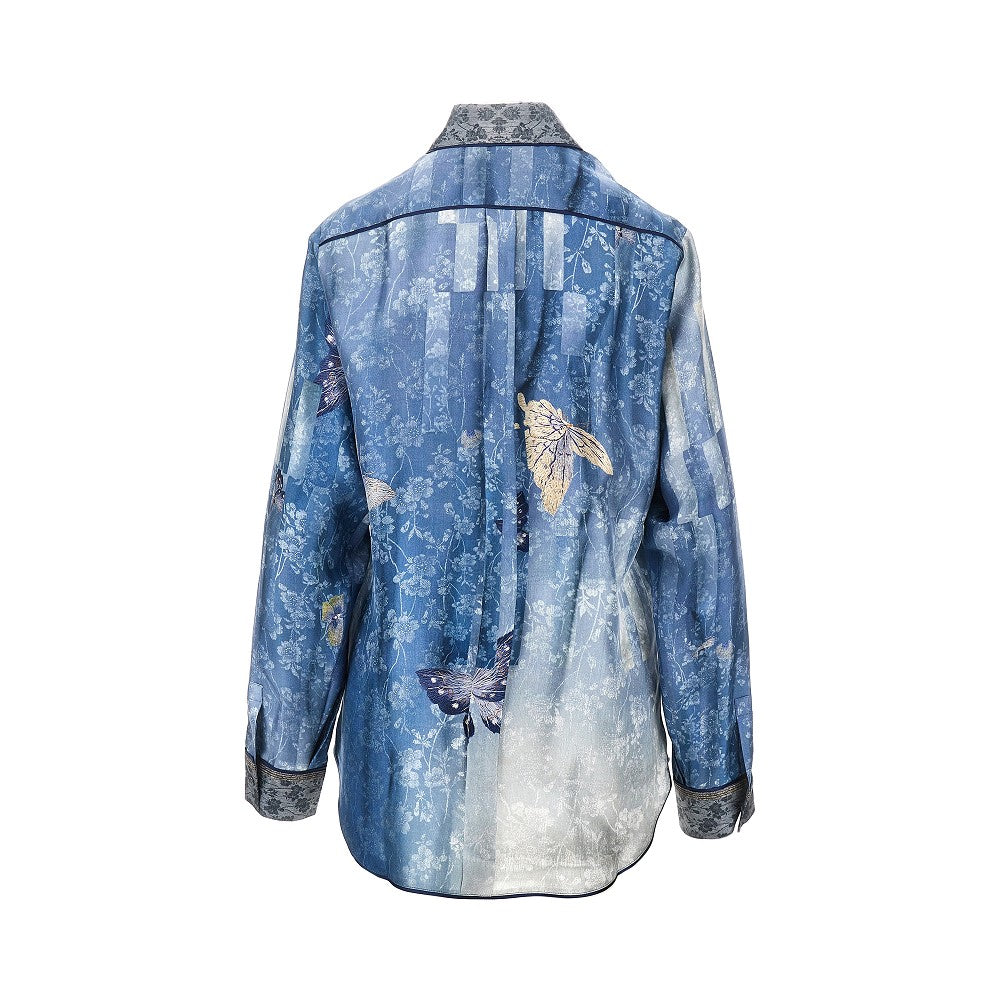 PIERRE LOUIS MASCIA S printed silk shirt