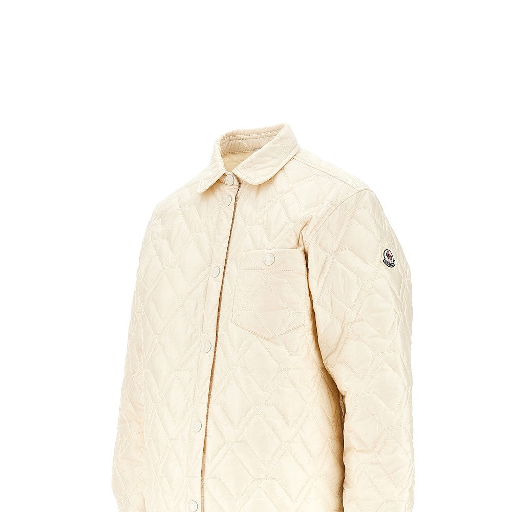 MONCLER 38 quilted nylon overshirt