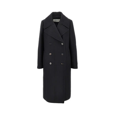 double-breasted long coat