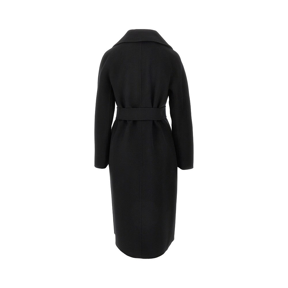 MAX MARA STUDIO 38 midi cloth coat with belt