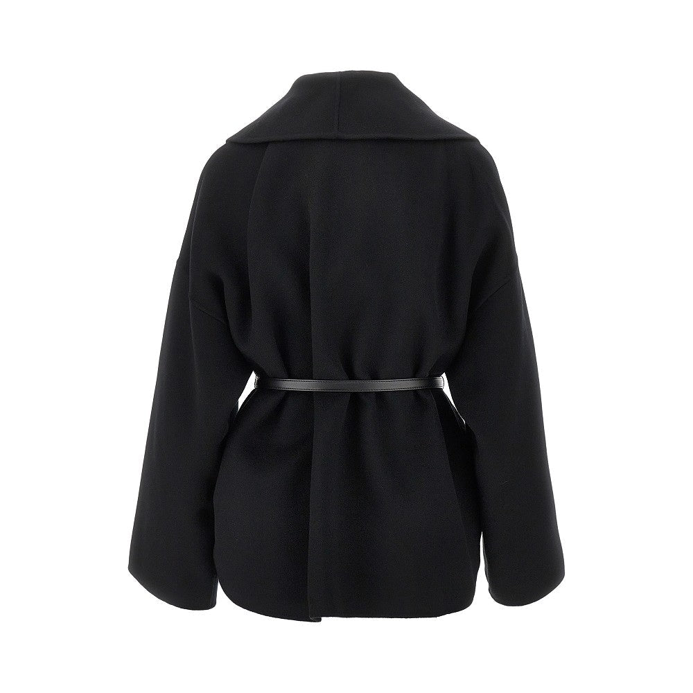 MAX MARA STUDIO 38 double cloth with belt