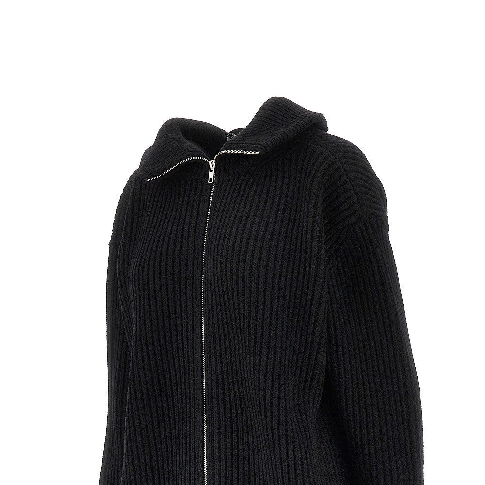 MM6 M wool-blend cardigan