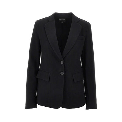 chevron jersey jacket