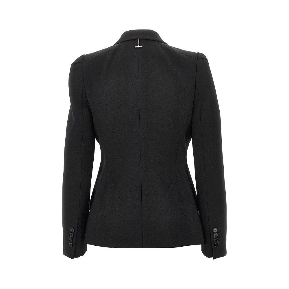 ALEXANDER MCQUEEN 46 grain de poudre single-breasted jacket