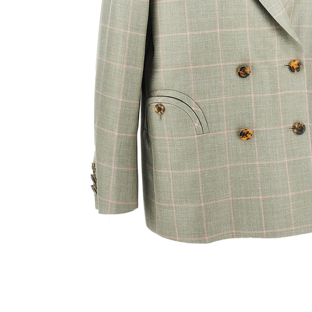 BLAZE 0 nightbreak oversized double-breasted jacket