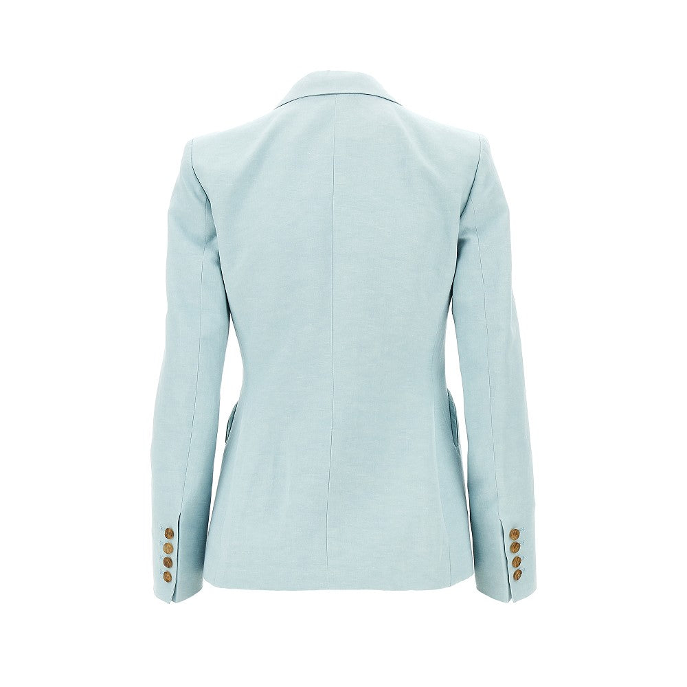 BLAZE I charmer silk and linen blazer