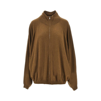 base knitted track jacket