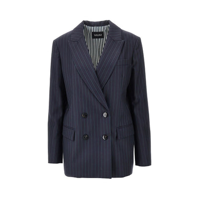 move pinstriped wool jacket