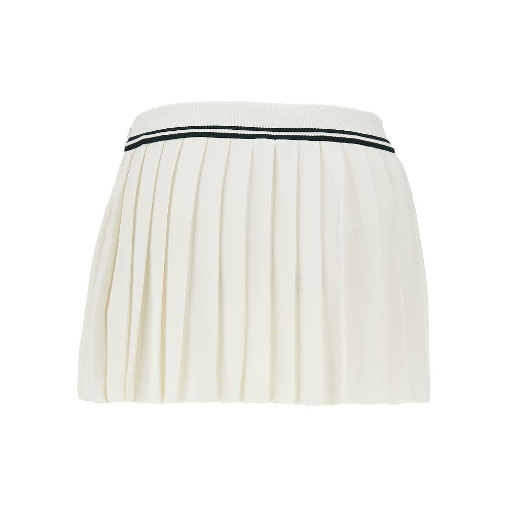 SPORTY AND RICH S src abigail pleated mini skirt