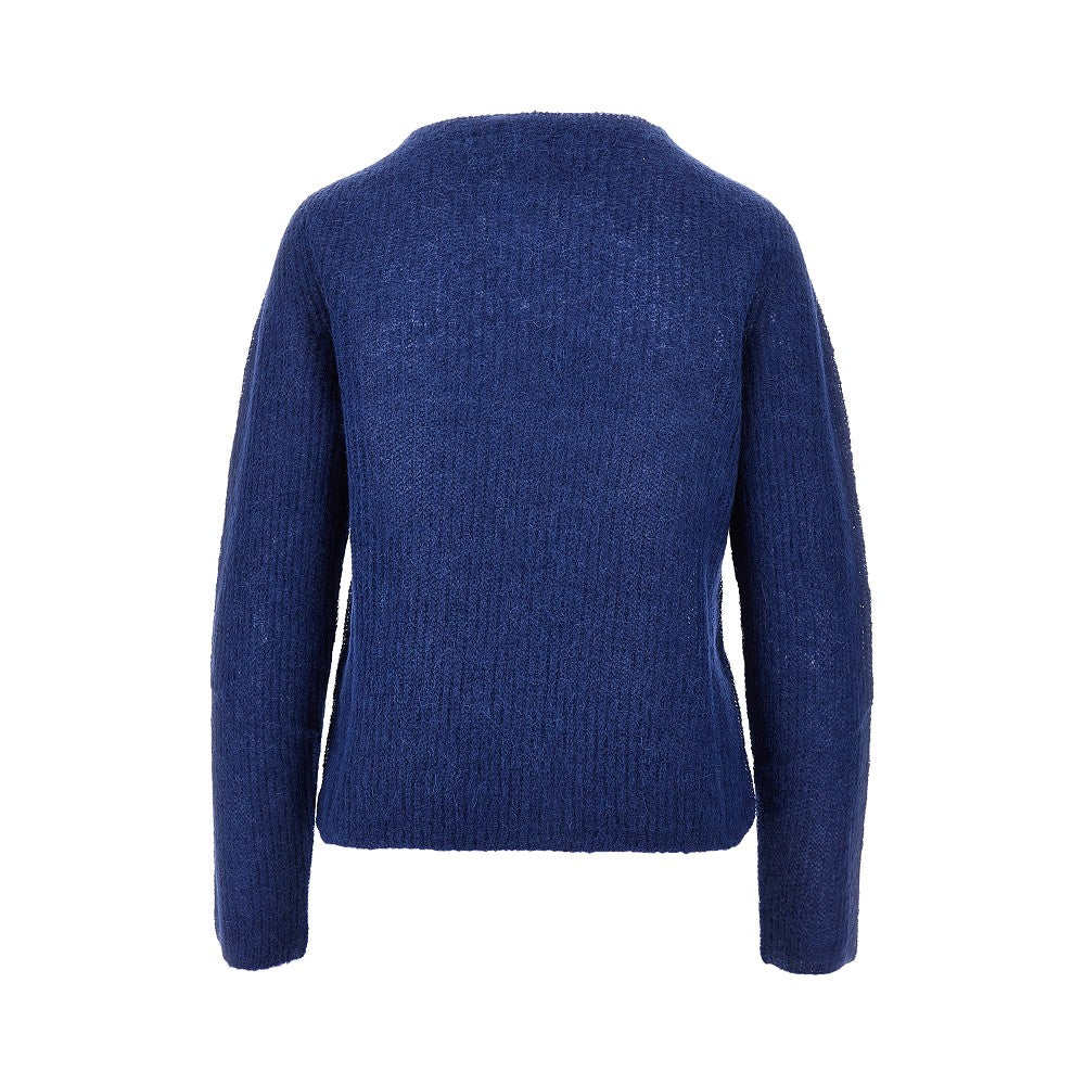 EMPORIO ARMANI L alpaca-blend crewneck sweater