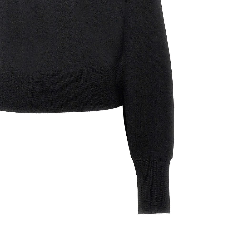 PINKO XS knitted sweater with love birds logo