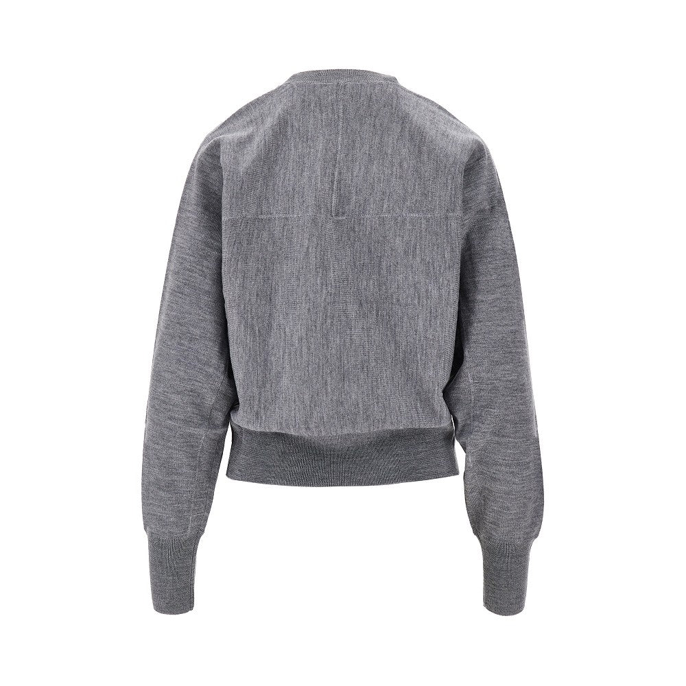 PINKO XS knitted sweater with love birds logo