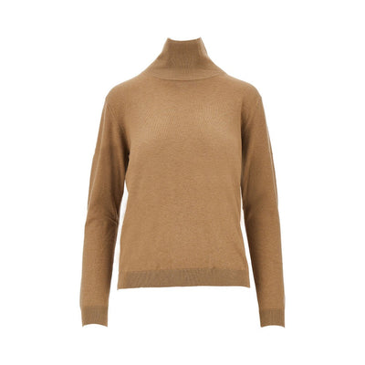 silk and wool-blend knitted turtleneck