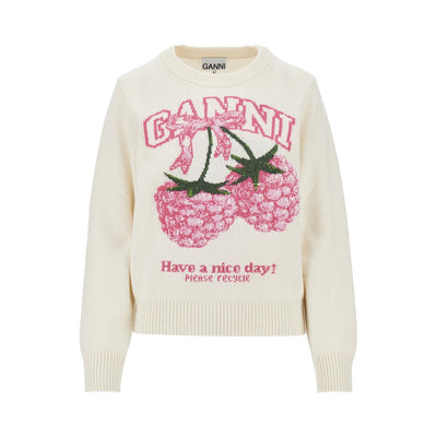 raspberries wool-blend sweater
