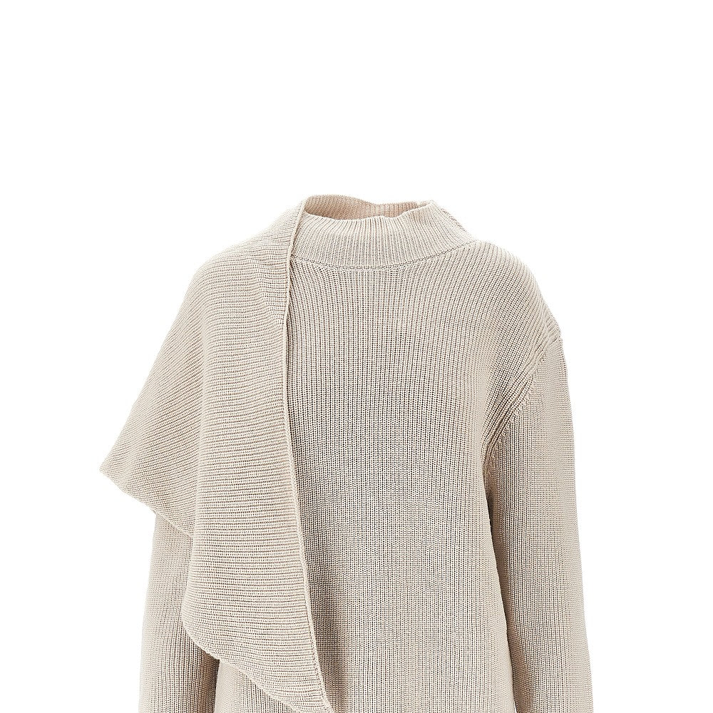 ENTIRE STUDIOS XS-S merino wool wrap sweater