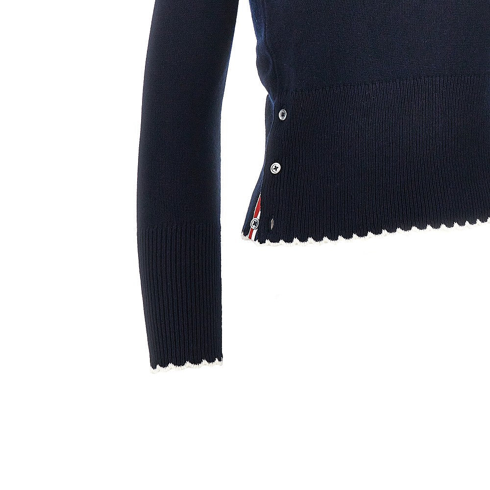 THOM BROWNE 36 hector intarsia wool sweater