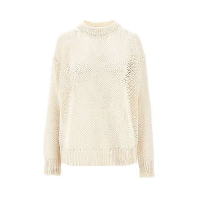 oversized silk sweater