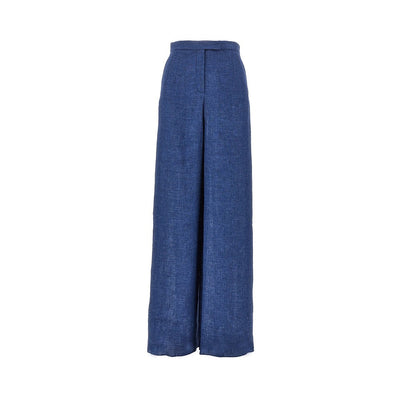 chambray wide leg pants