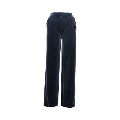 wide leg chenille pants
