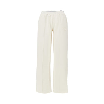 wide-leg jersey pants