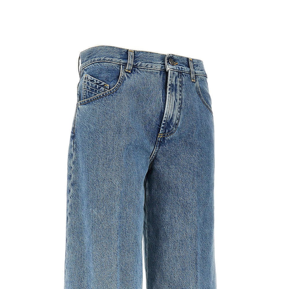 THE ATTICO 26 layered effect jeans