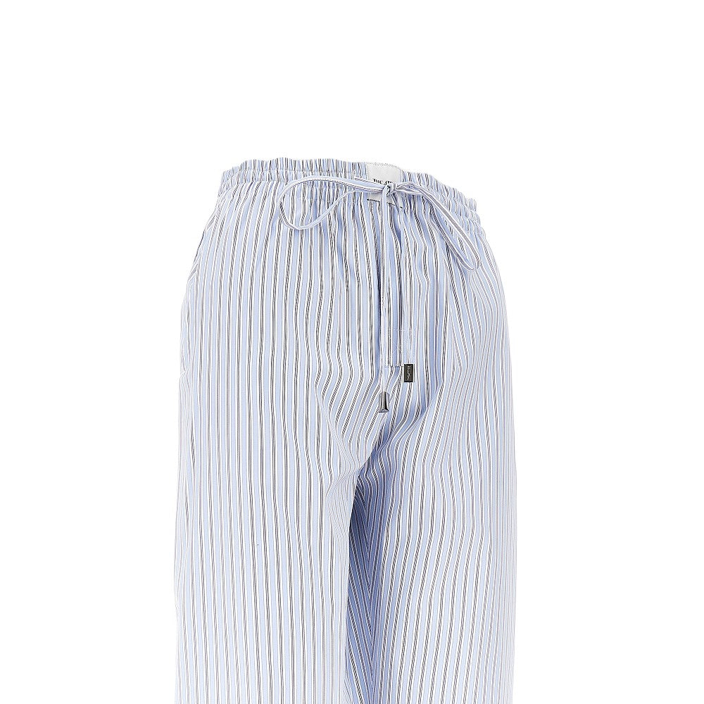 THE ATTICO 42 striped poplin shirt