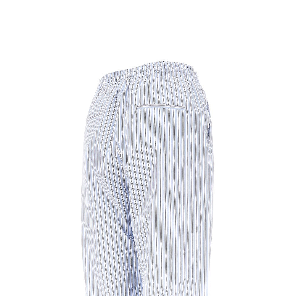 THE ATTICO 42 striped poplin shirt