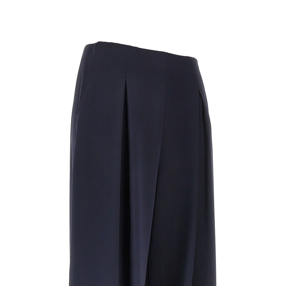 MAX MARA 44 stretch silk wide pants