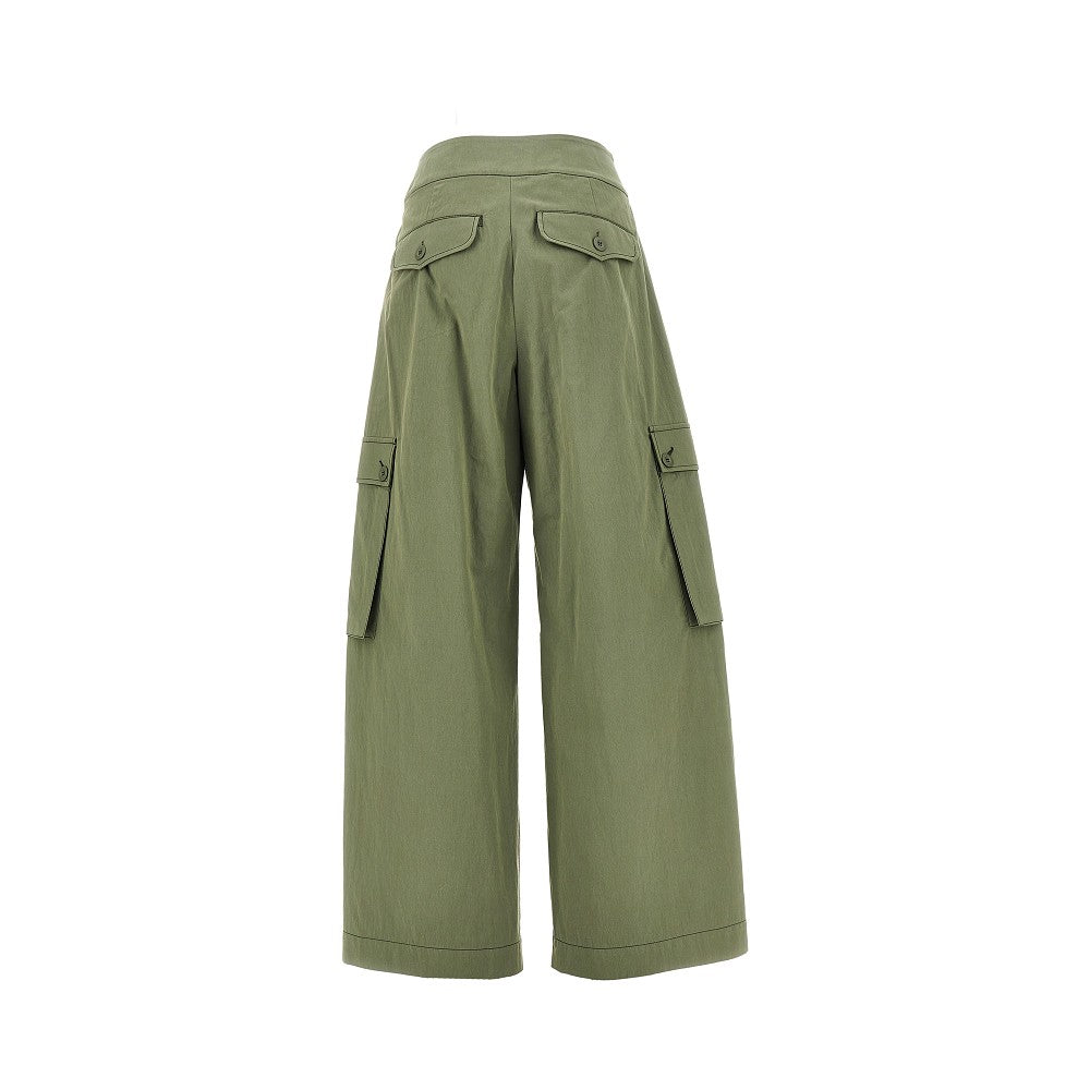 MAX MARA WEEKEND 42 gabardine cargo pants