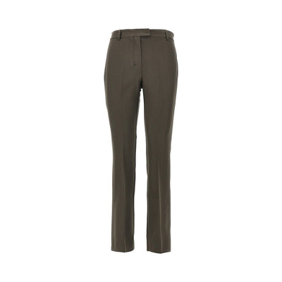 cotton and viscosa cropped pants