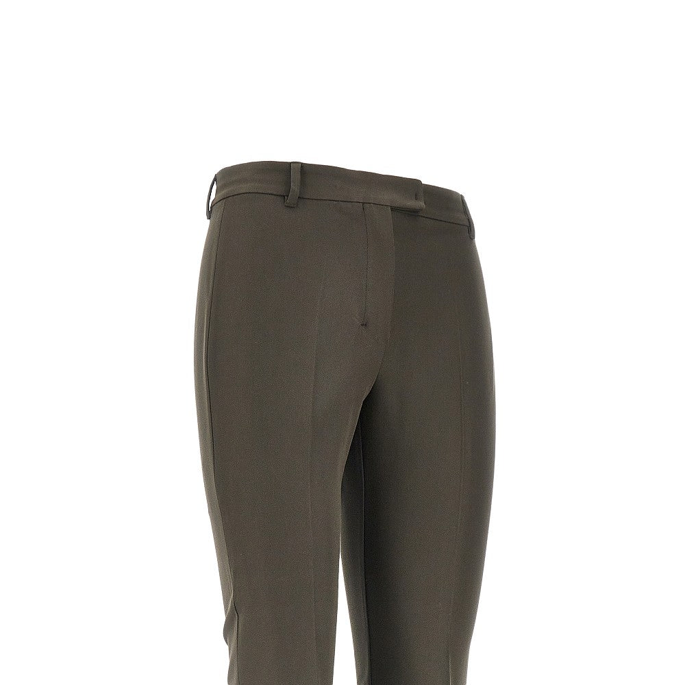 MAX MARA S 40 cotton and viscosa cropped pants
