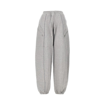 mélange cotton jogging pants