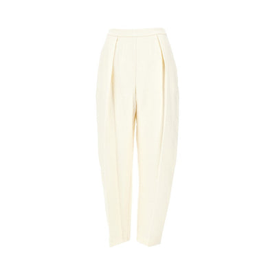 sculptural bouclé pants