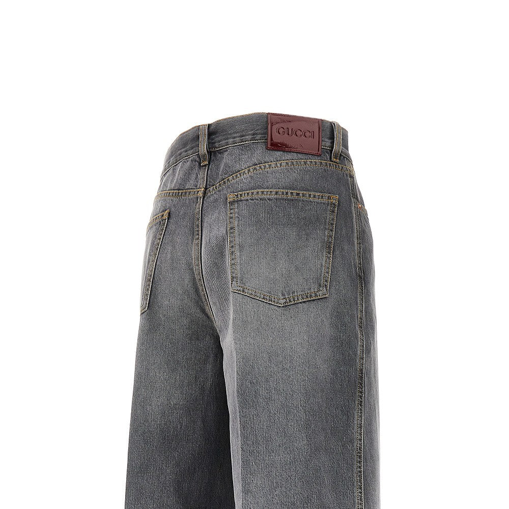 GUCCI 28 wide leg loose fit jeans