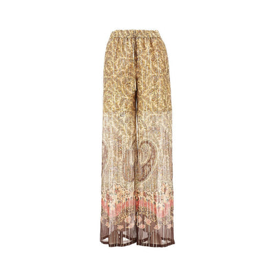 voyage imaginaire paisley print pekin pants