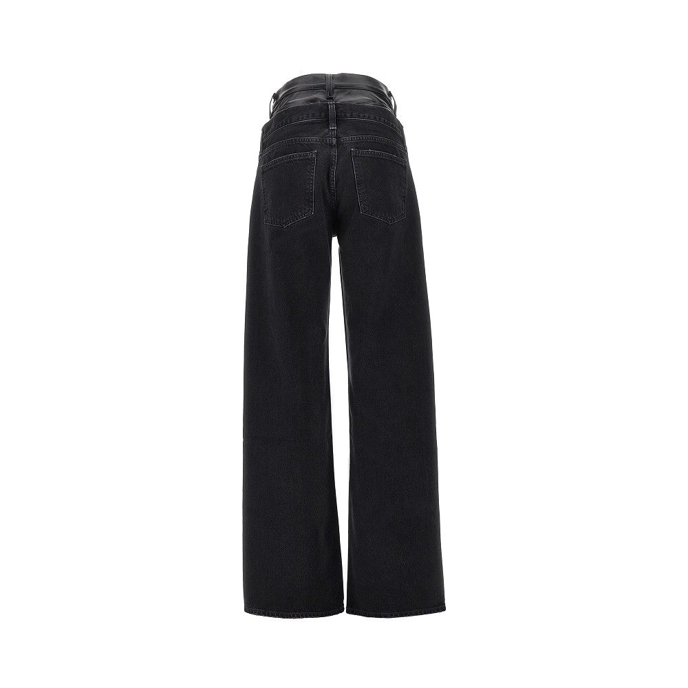 AGOLDE 29 elson double-waisted jeans