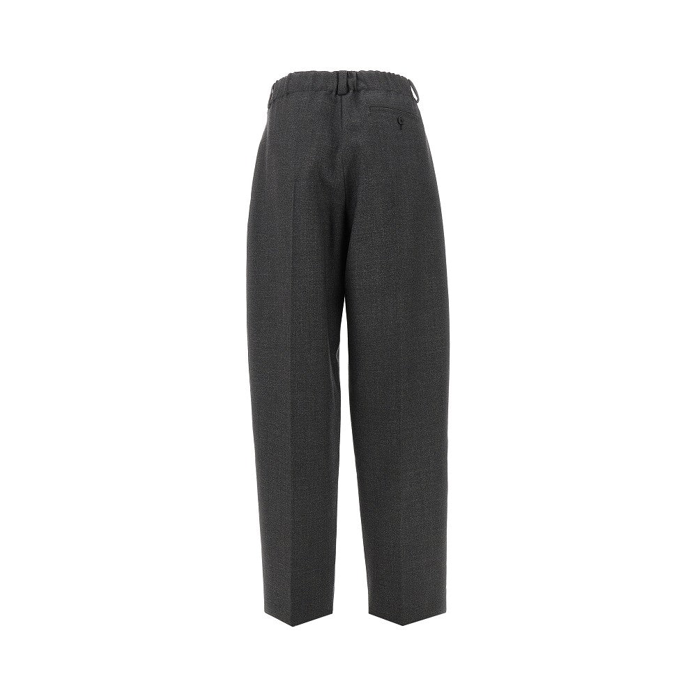 GIVENCHY 38 wool pants with double pleat
