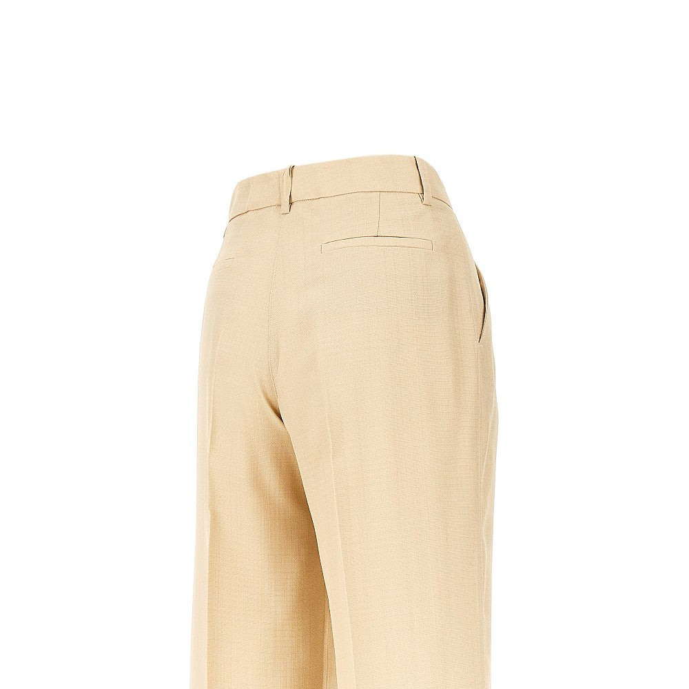 P.A.R.O.S.H. S viscose straight leg pants