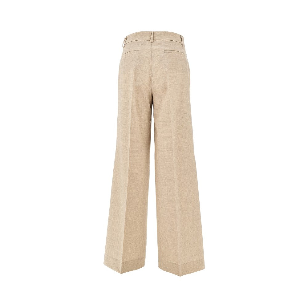 P.A.R.O.S.H. S stretch wool palazzo pants