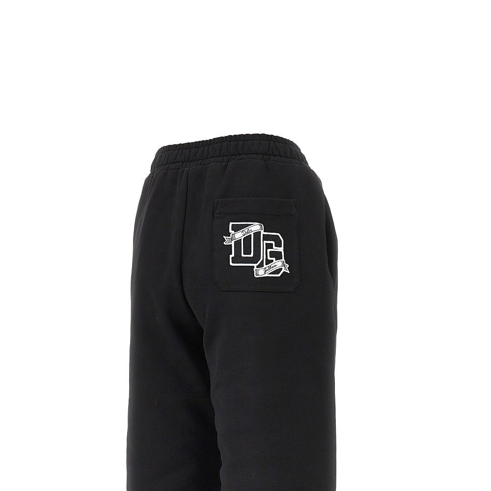 DOLCE&GABBANA 38 dg logo patch sweatpants