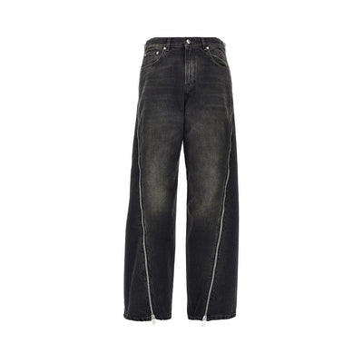 bonnie zip denim jeans