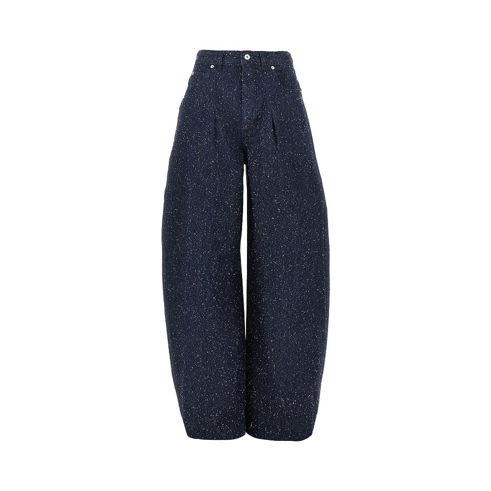 JACQUEMUS 26 ovalo denim pants