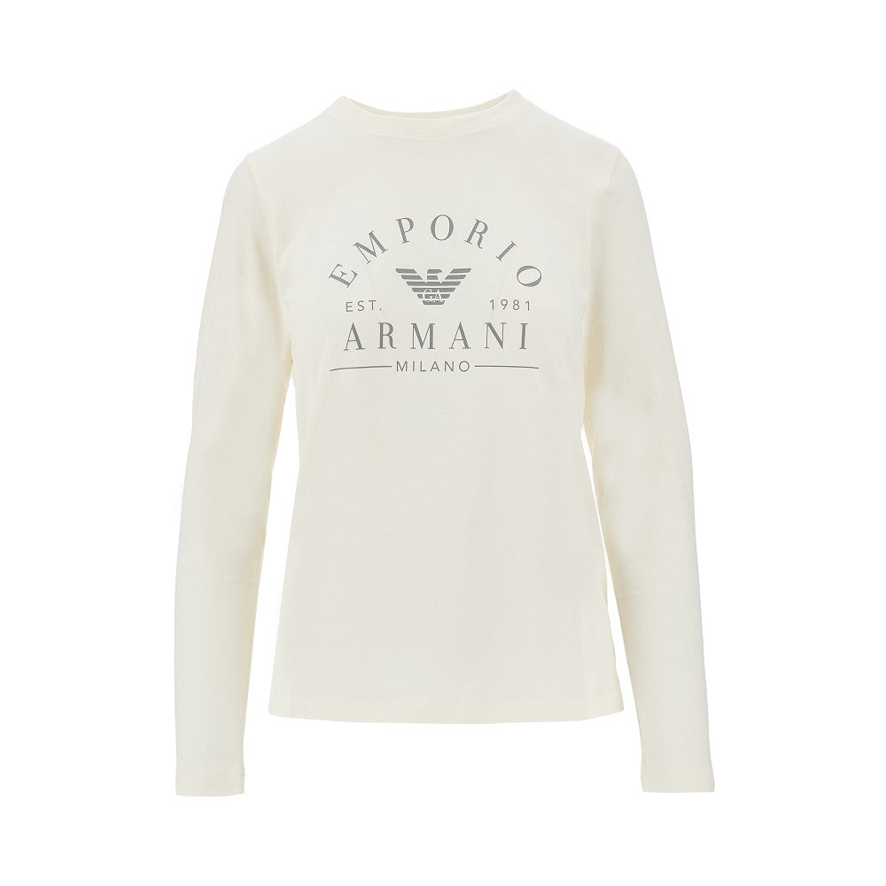 EA BODYWEAR XS organic cotton t-shirt with logo print