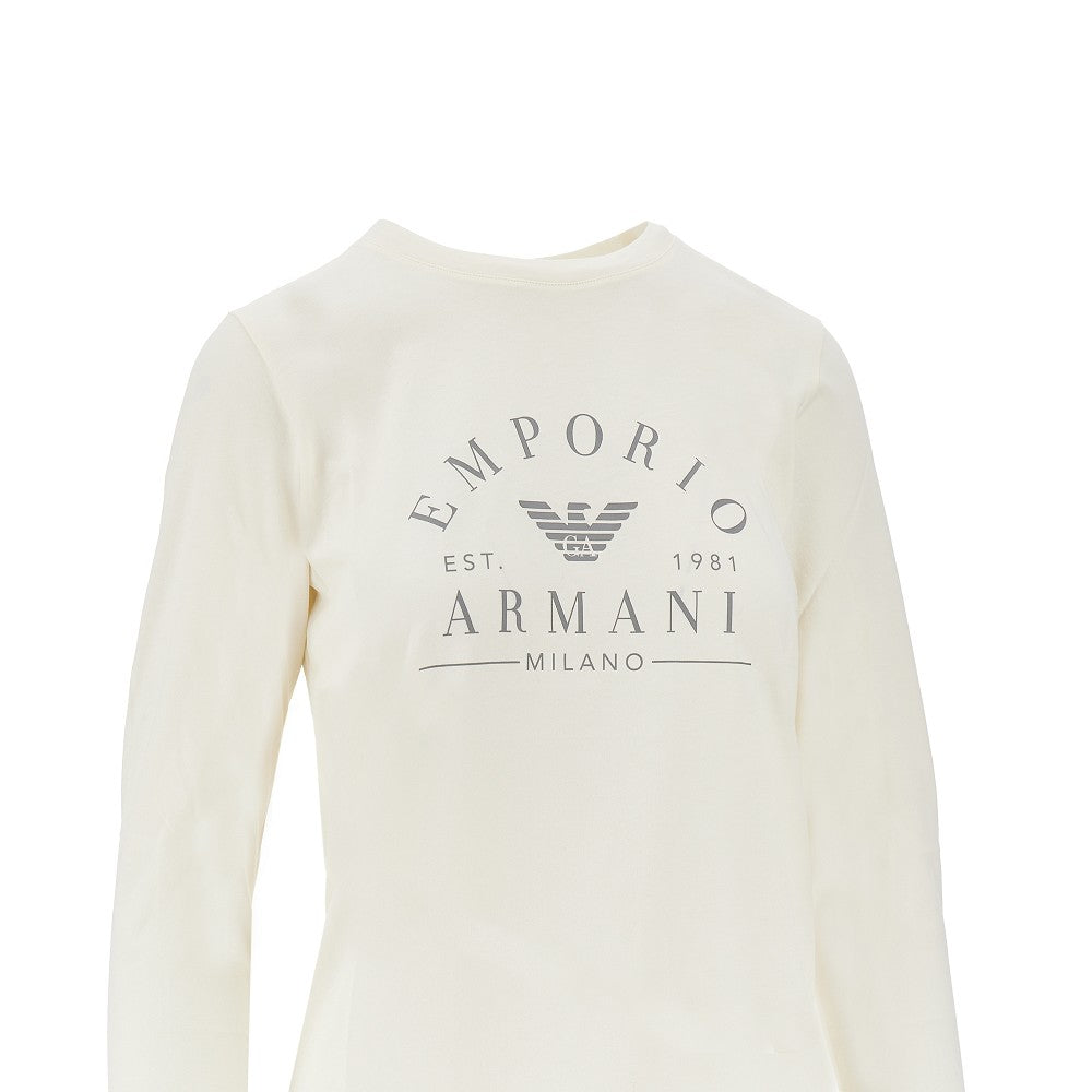 EA BODYWEAR XS organic cotton t-shirt with logo print