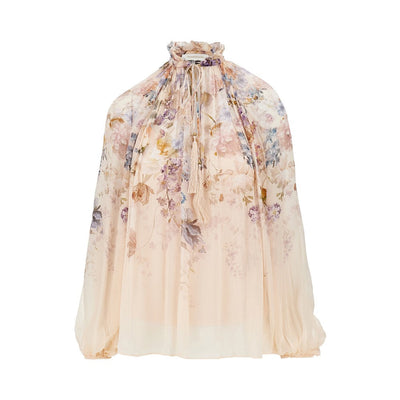 valiant crêpe de chine blouse